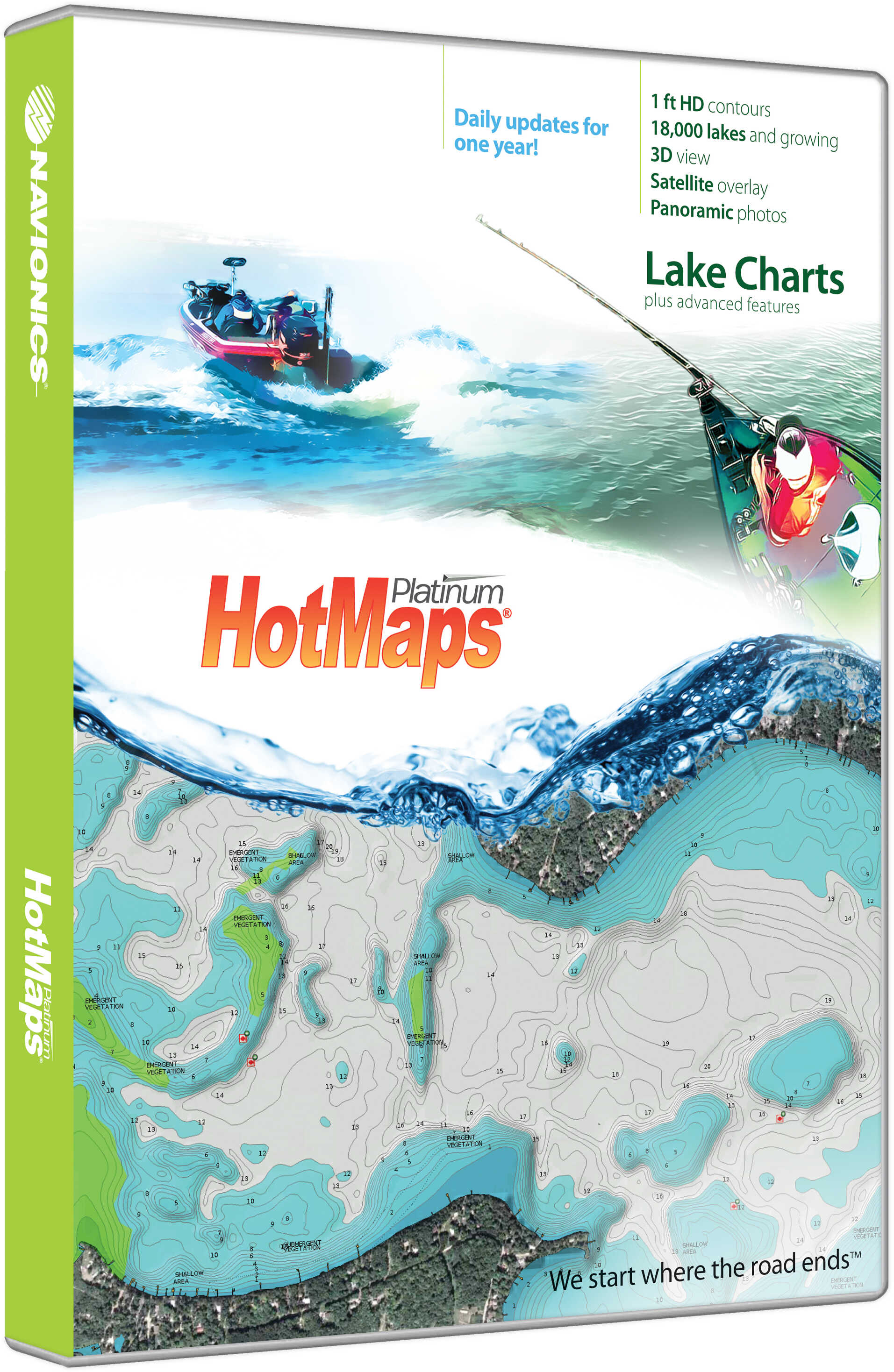 Navionics Hot Maps Plat North MSD/MMPT-N6 HMPT-N6