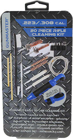 Gunmaster Cleaning Kit 20 Piece, .223/.308 Calibers