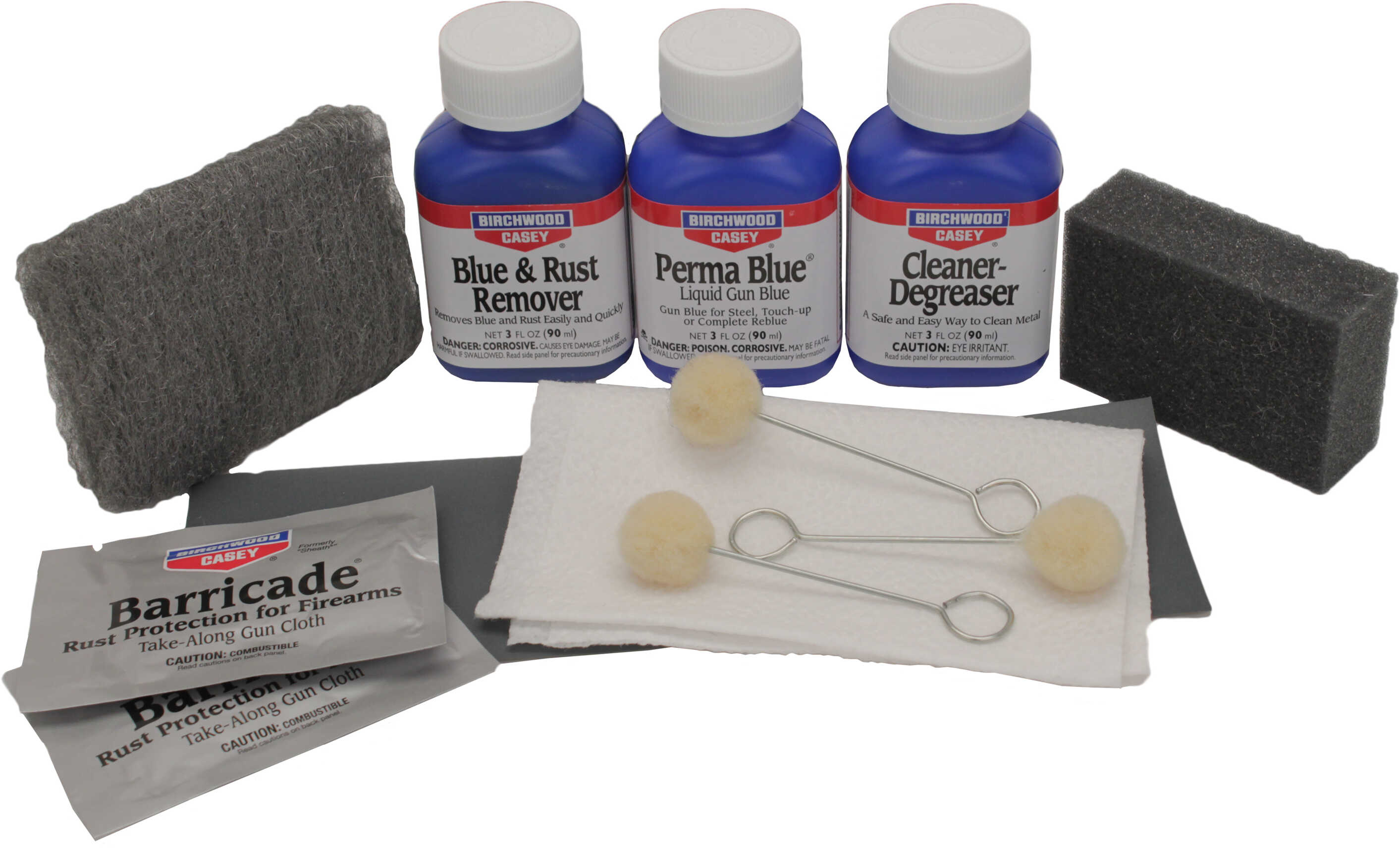 Birchwood Casey Perma Blue Liquid Gun Clam Pack 13801