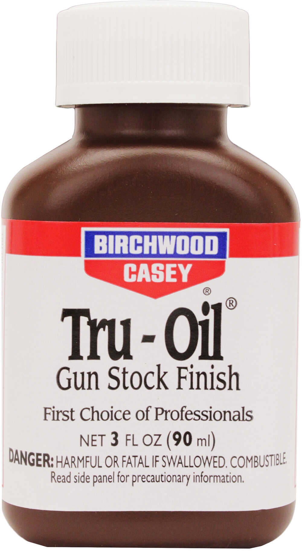 Birchwood Casey Tru-Oil Liquid 3oz Stock Finish 6/Pack Blister Card 23123