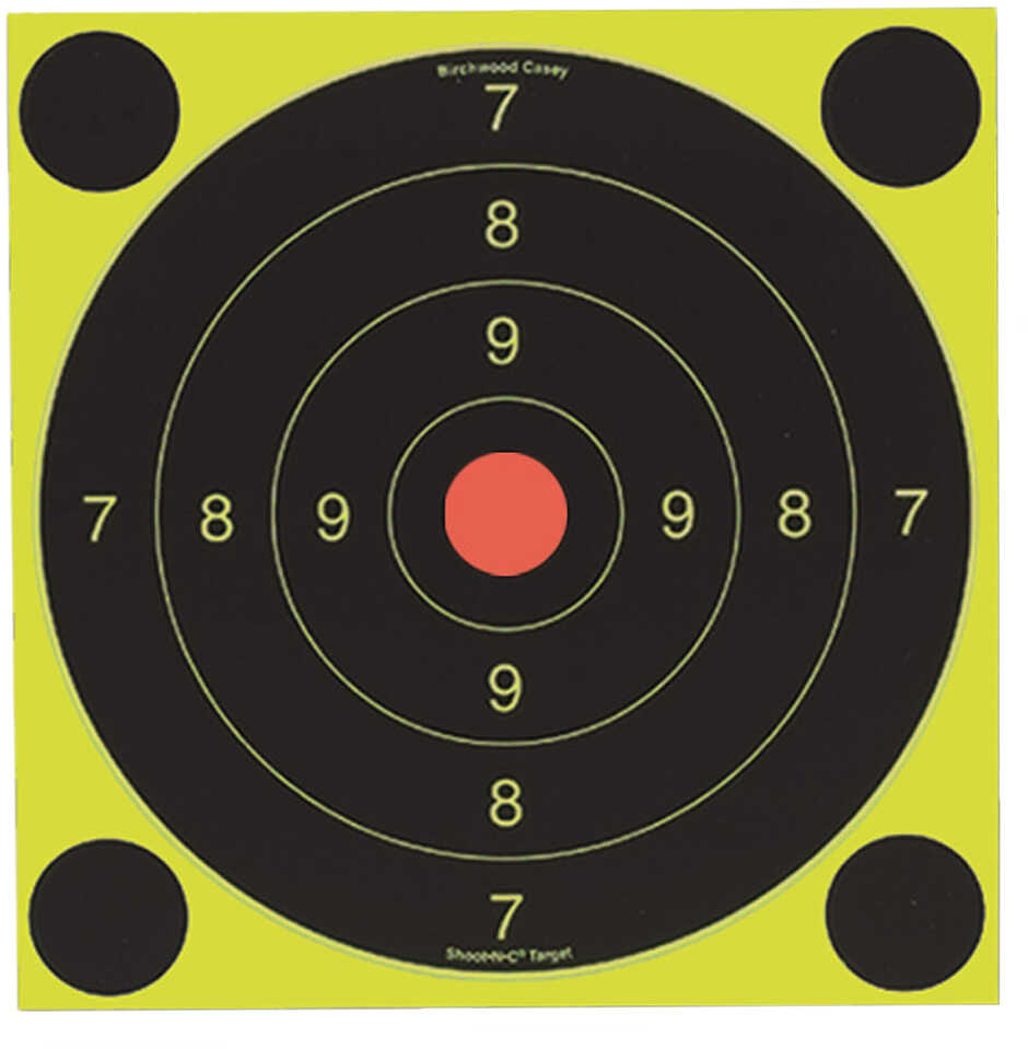 Birchwood Casey Shoot-N-C Target Self-Adhesive 25/50 Meter 20cm 6 Targets 34081