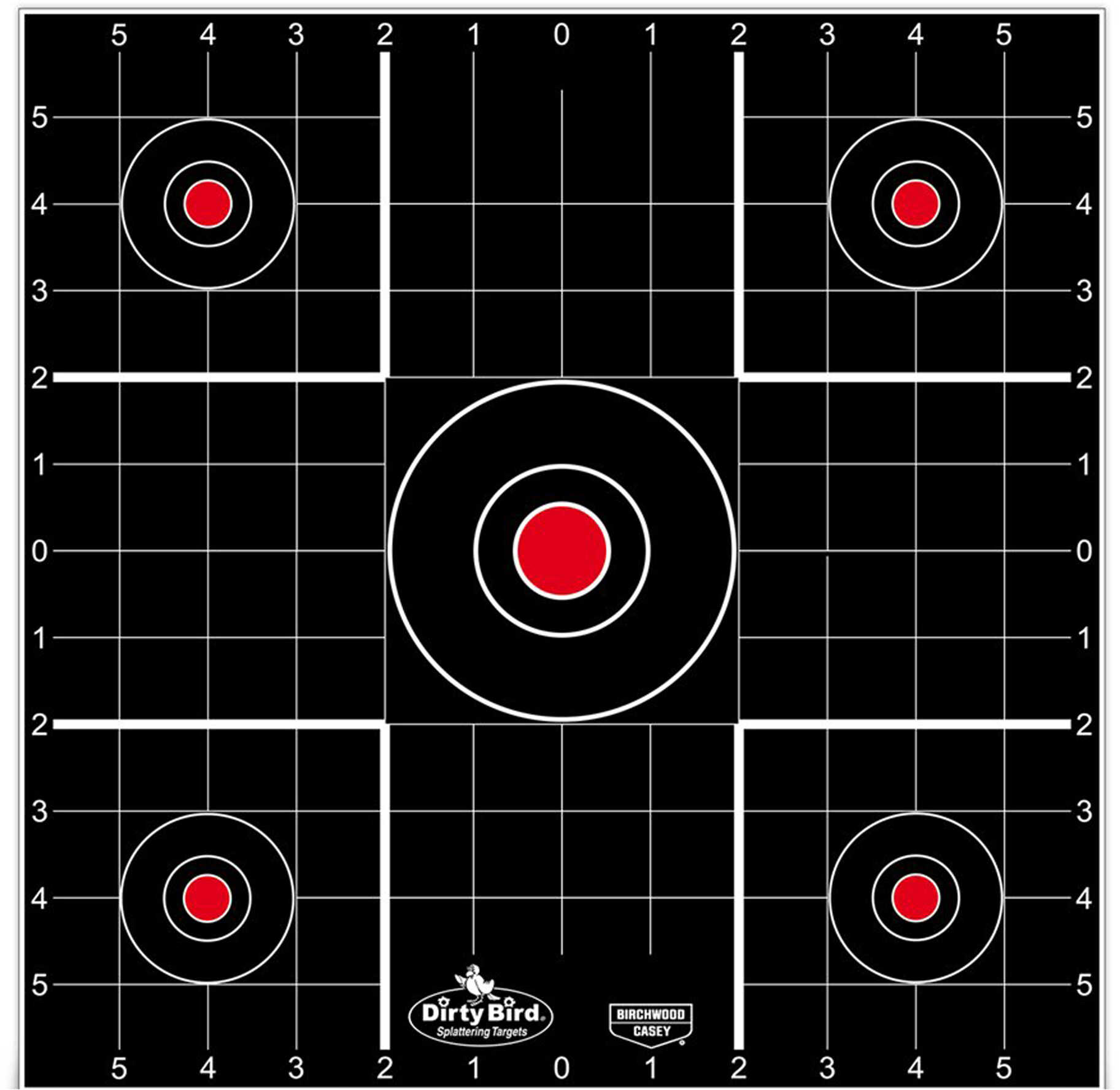 Birchwood Casey Dirty Bird Paper Targets 12", Sight In, (12 Pack) 35212