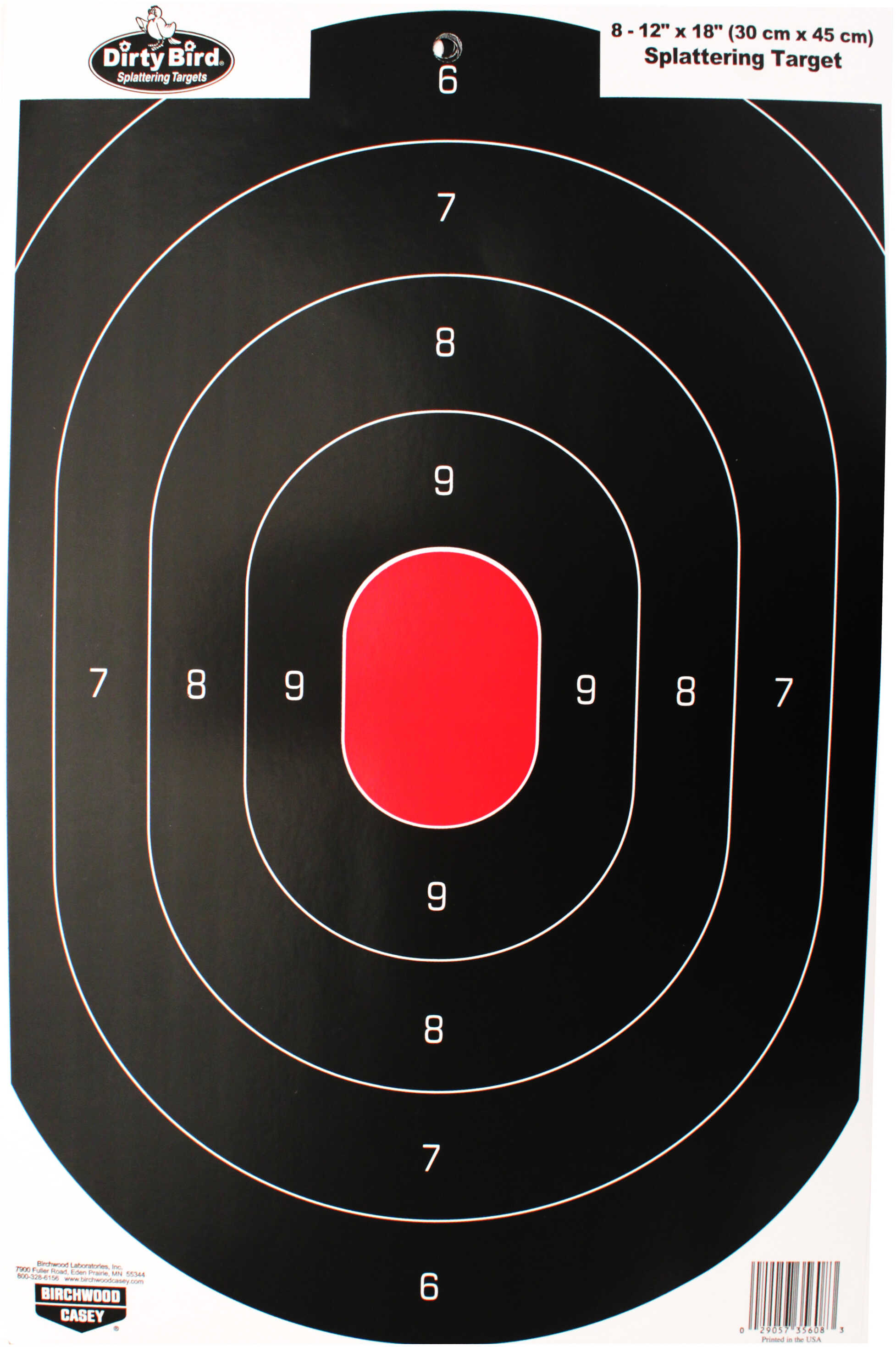 Birchwood Casey Shoot-N-C Targets: Silhouette 12"x18" 35608