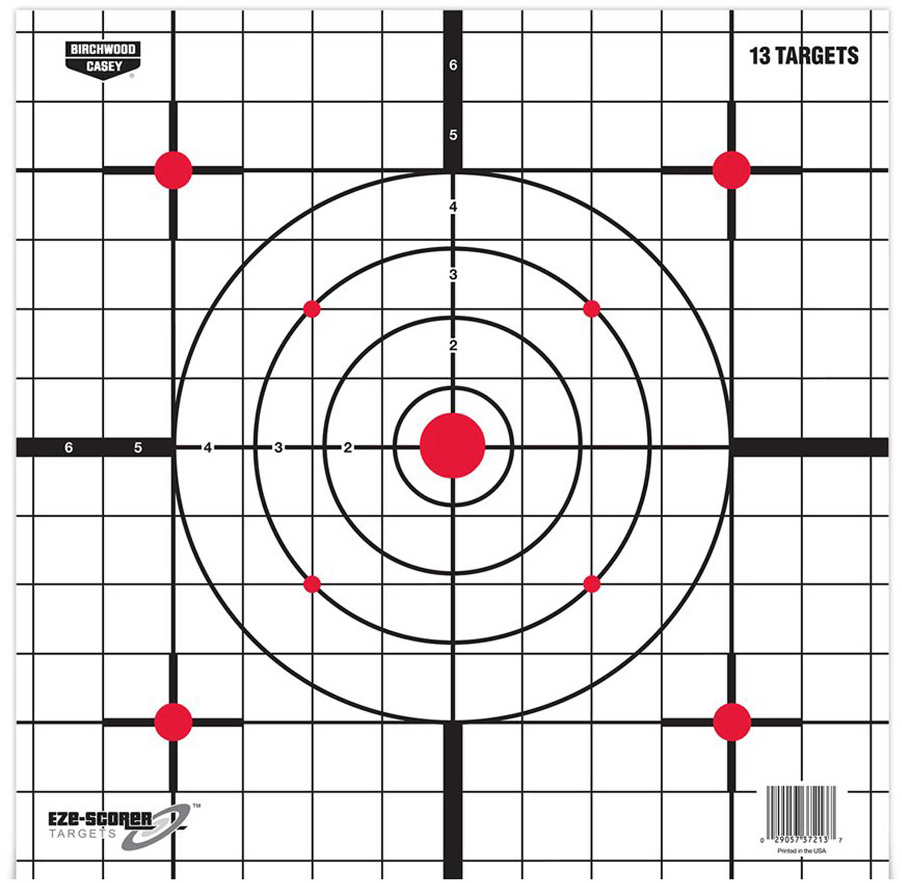 Birchwood Casey Eze-Scorer 12" Sight-in Target (Per 13)-img-1