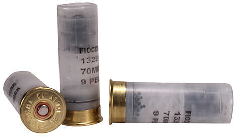 12 Gauge 25 Rounds Ammunition Fiocchi Ammo 2 3/4" 9 Pellet Lead #00 Buck