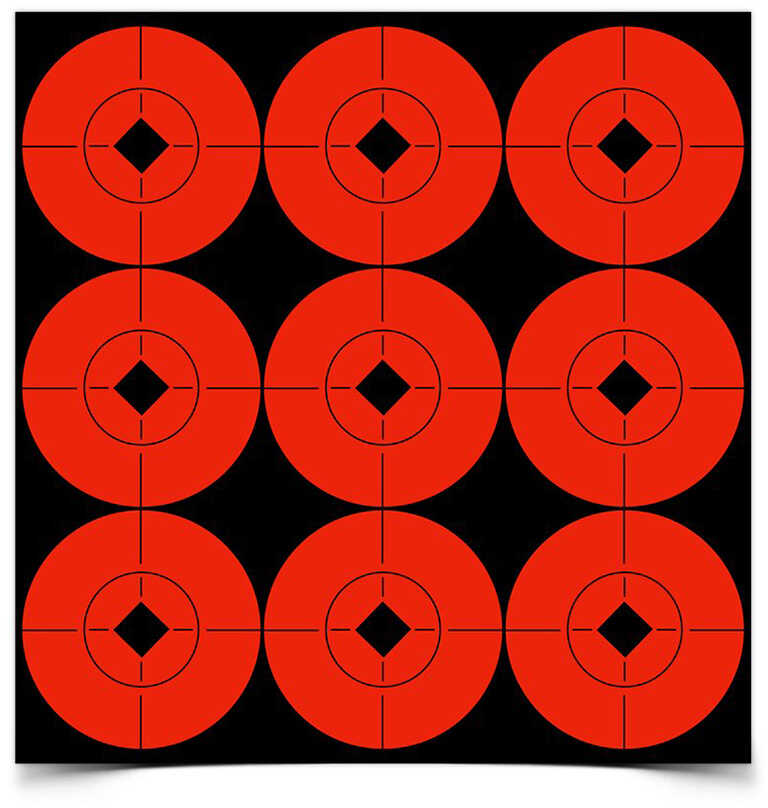 Birchwood Casey TS2 Target 2"/1" 120-1" 60-2" 12/Pack 33902