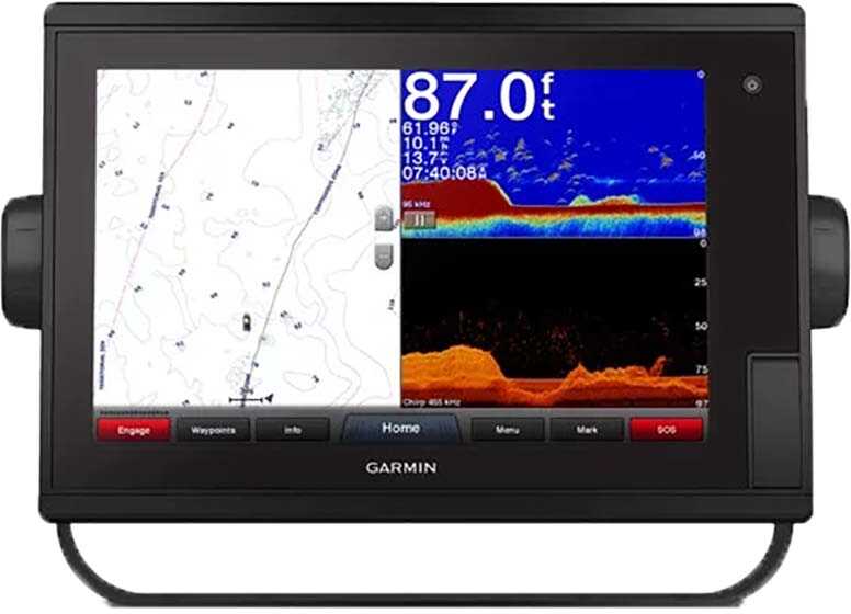 Garmin International GPSMAP 1242xsv Touch SideVü, ClearVü and Traditional CHIRP Sonar with Mapping