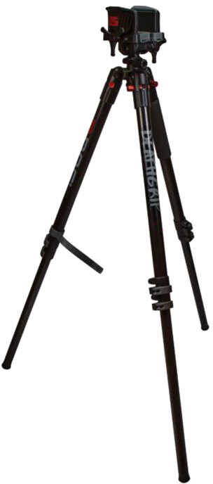 BOG Death Grip Clamping Tripod Aluminum Black 1099442 Long Range Shooting