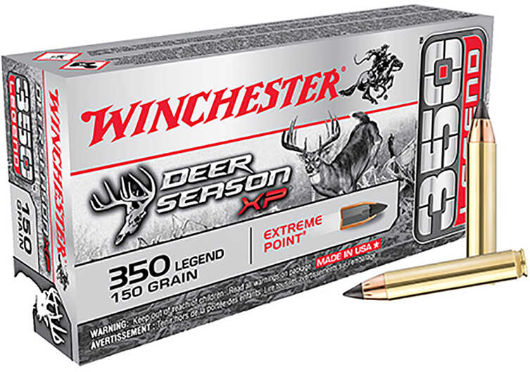 350 Legend 20 Rounds Ammunition Winchester 150 Grain Extreme Point