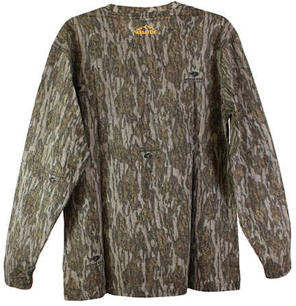 Browning Wasatch-CB Long Sleeve T-Shirt Mossy Oak Original Bottomlands, Medium