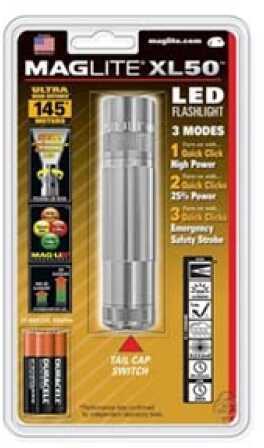 Maglite XL50 LED Light Display Box Silver XL50-S3107
