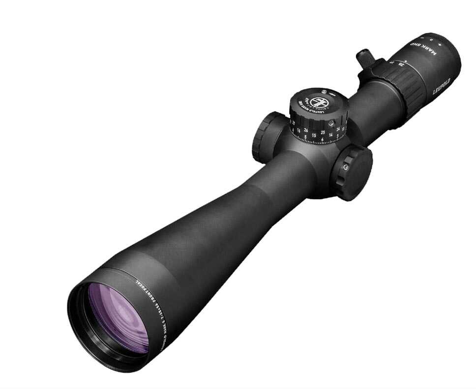 Leupold Mark 5 Rifle Scope 7-35X56 35mm TMR Matte M5C3 ZeroLock Elevation Adjustment Front Focal Plane 176594