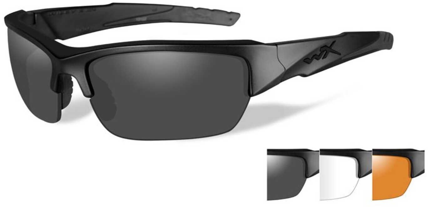 Wiley X Inc. Eyewear Valor Safety Glasses Matte Black CHVAL06