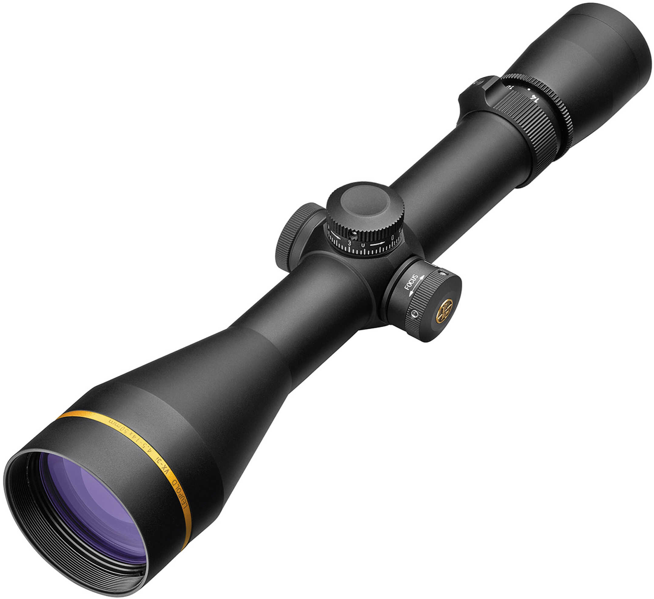 Leupold VX-3i Riflescope 4.5-14x50mm 30mm Tube CDS Side Focus Wind-Plex Reticle Matte Black Md: 170712