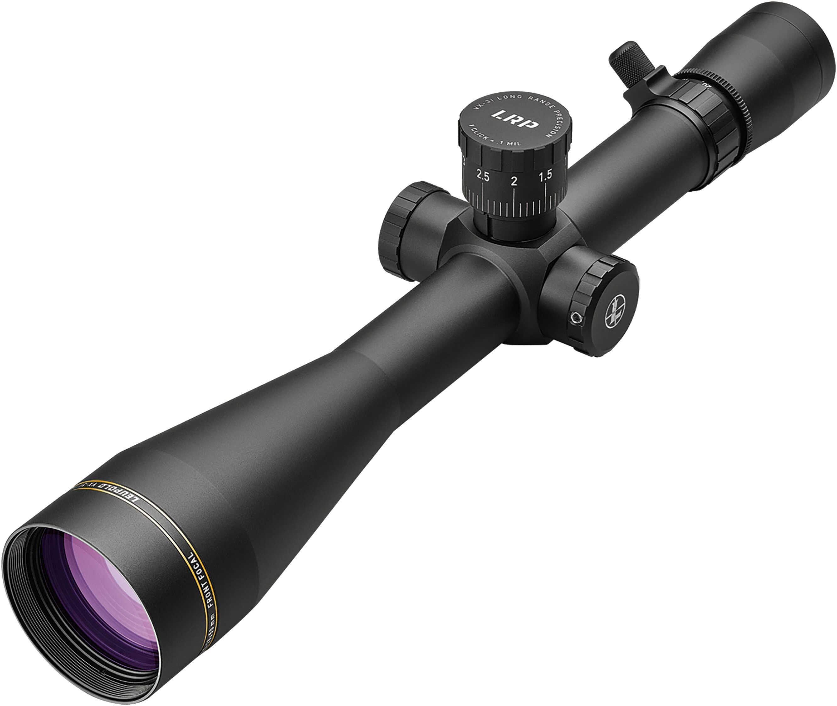 Leupold VX-3i LRP Rifle Scope 8.5-25X50MM 30MM Side Focus TMOA Reticle Throw Lever Matte Finish 172345