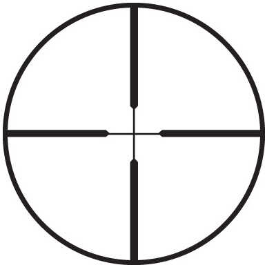 Leupold VX-3 Riflescopes 2.5-8x32mm Handgun Matte Black, Duplex Reticle 67825