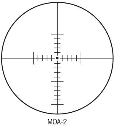 Sightron SIII 8-32x56mm Long Range MOA-2 Reticle Matte Black Scope 25149