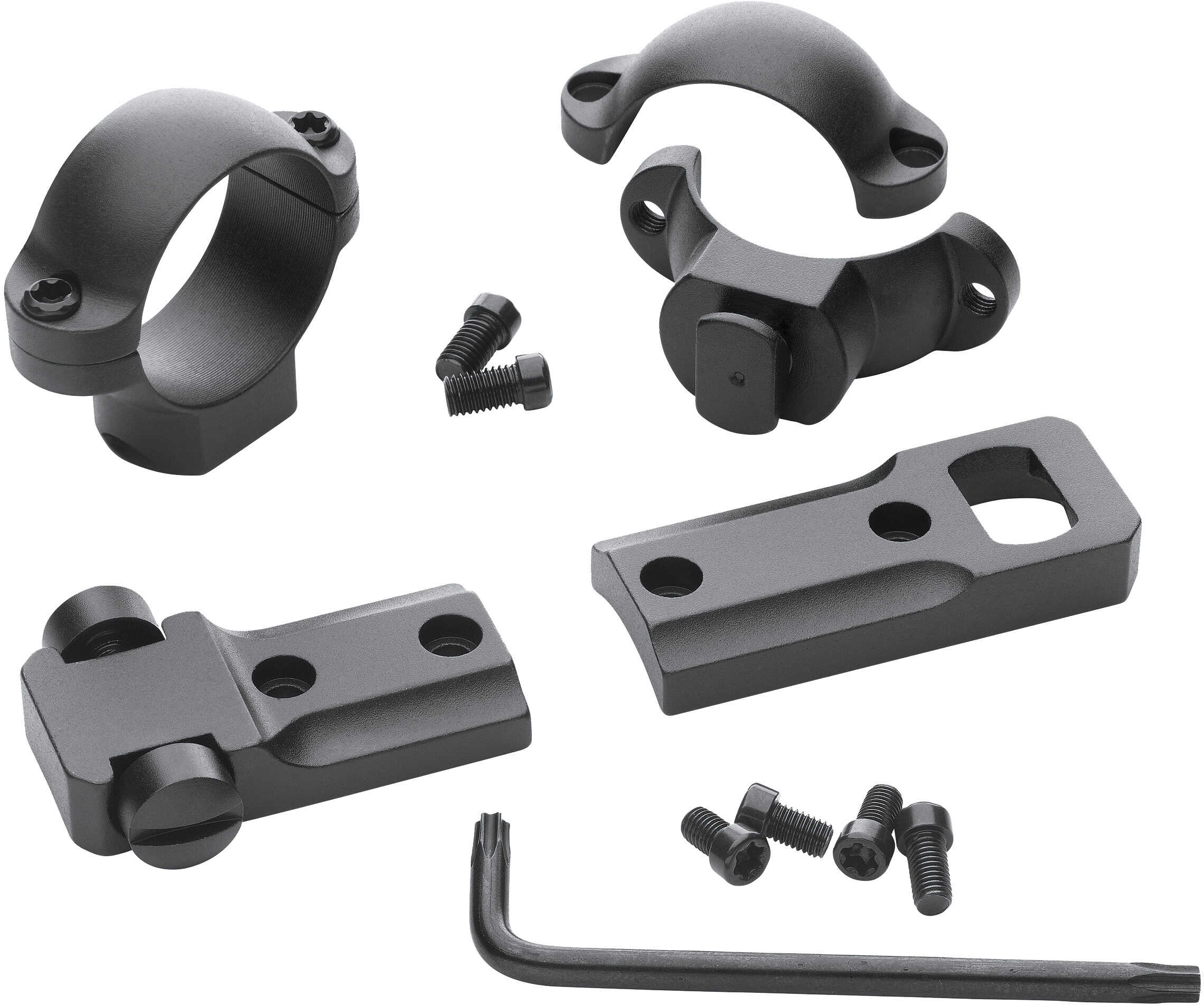 Leupold Standard 2Piece Ring & Base Set 700 RVF 1" High, Matte 114956 79566 Wholesale Hunter