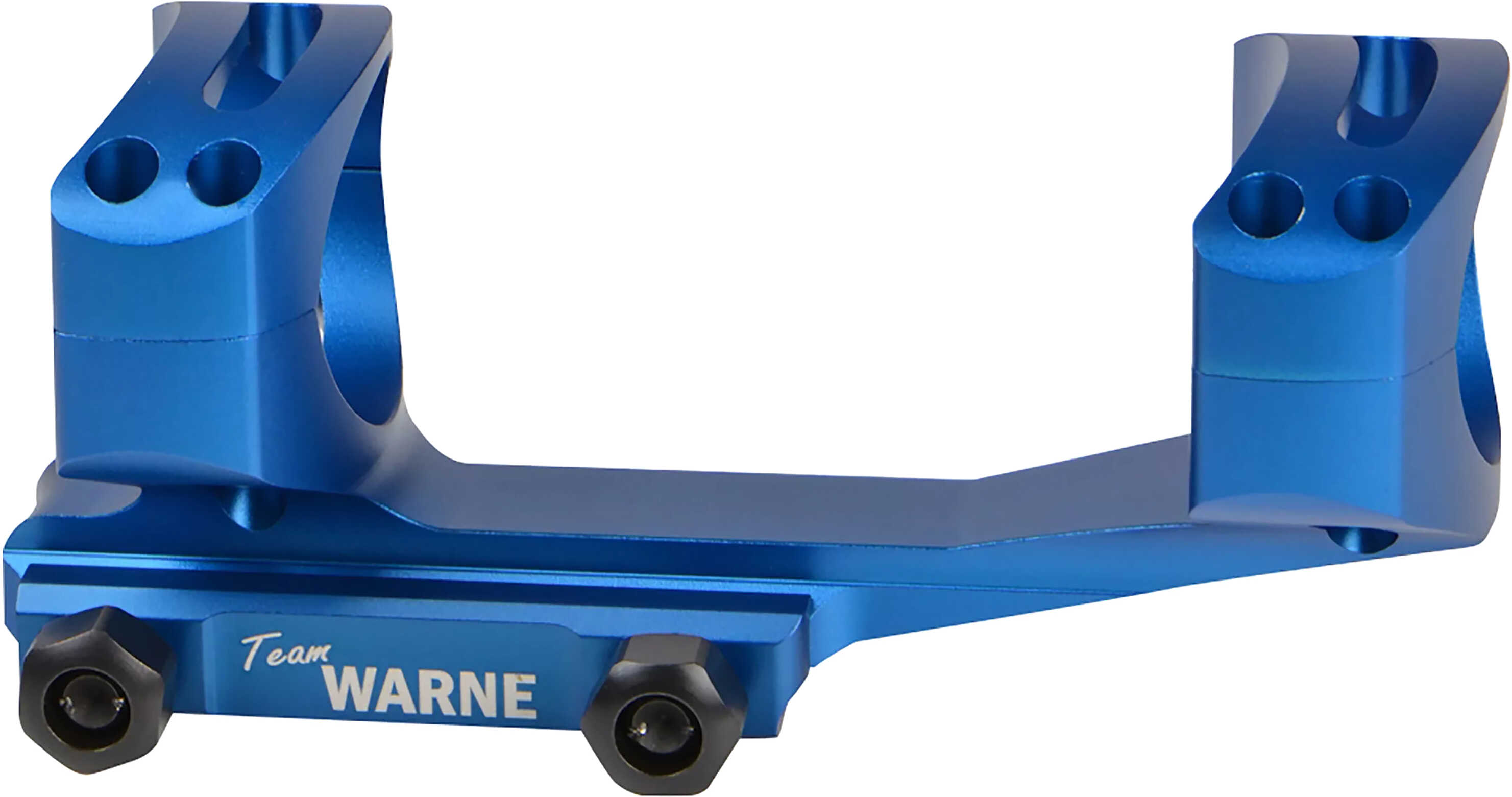 Warne Scope Mounts Gen 2 Extended SKEL MSR Picatinny-Style With Rings Blue Md: XSKEL30BU