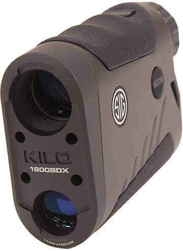 Sig Sauer KILO1800BDX 6x22mm Ballistic Data Xchange Laser Range Finder, Black