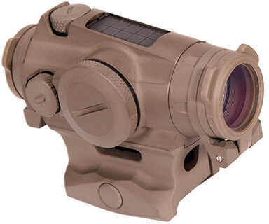 Romeo4T Compact Red-Dot Sight 1x20mm, 0.5 MOA Ballistic Circle Dot Reticle, Flat Dark Earth