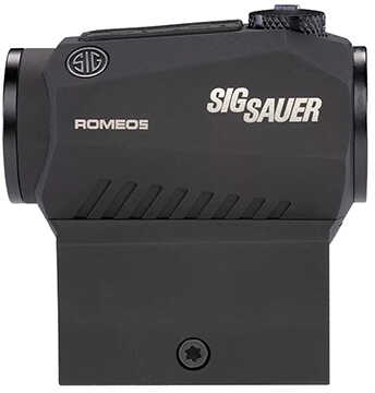 Sig Sauer Romeo5 Compact Red Dot Sight 1X20mm 2 MOA Reticle Graphite Md: SOR52001