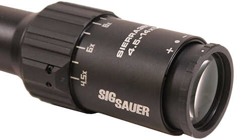 Sig Sauer Sierra3BDX Ballistic Data X-Change Riflescope 4.5-14x50mm 3mm Main Tube Side Focus BDX-R1 Digital