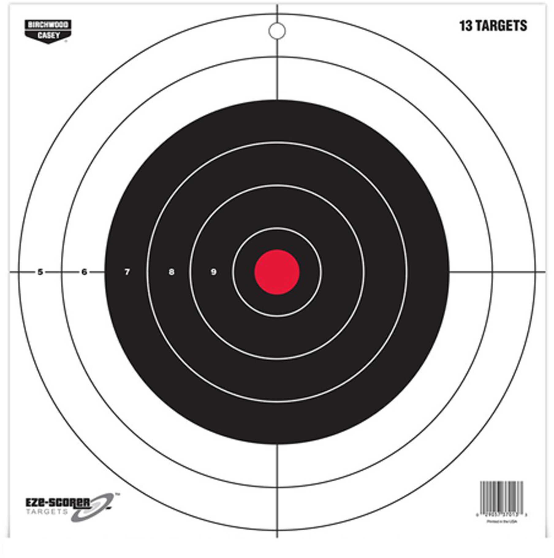 Birchwood Casey B/C Target EZE-SCORER Paper 12" BULLS-Eye 13 Targets-img-1