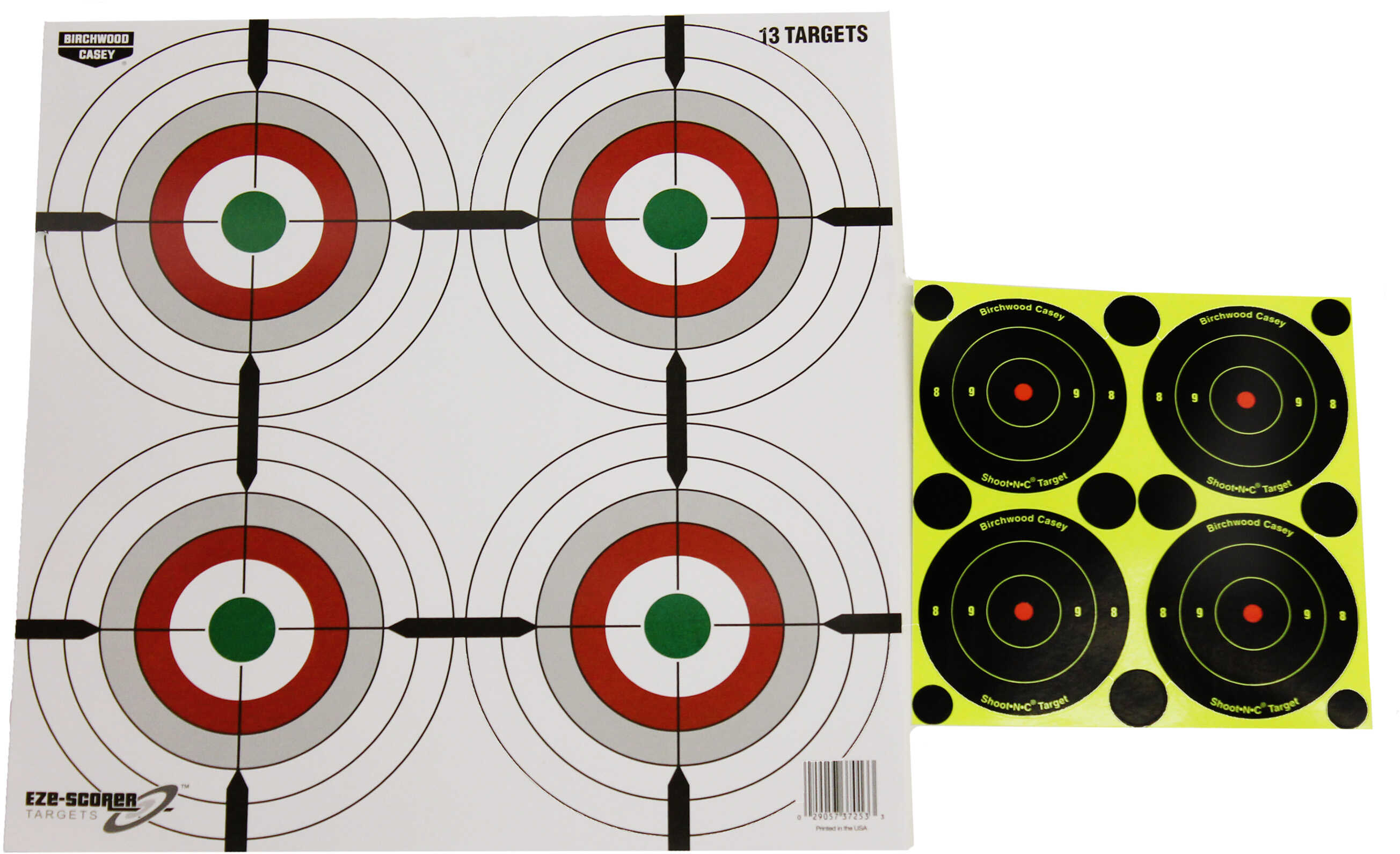 Birchwood Casey Eze-Scorer Training Target 12" Multiple Bull's-Eye, Pack Of 13 Md: 37253