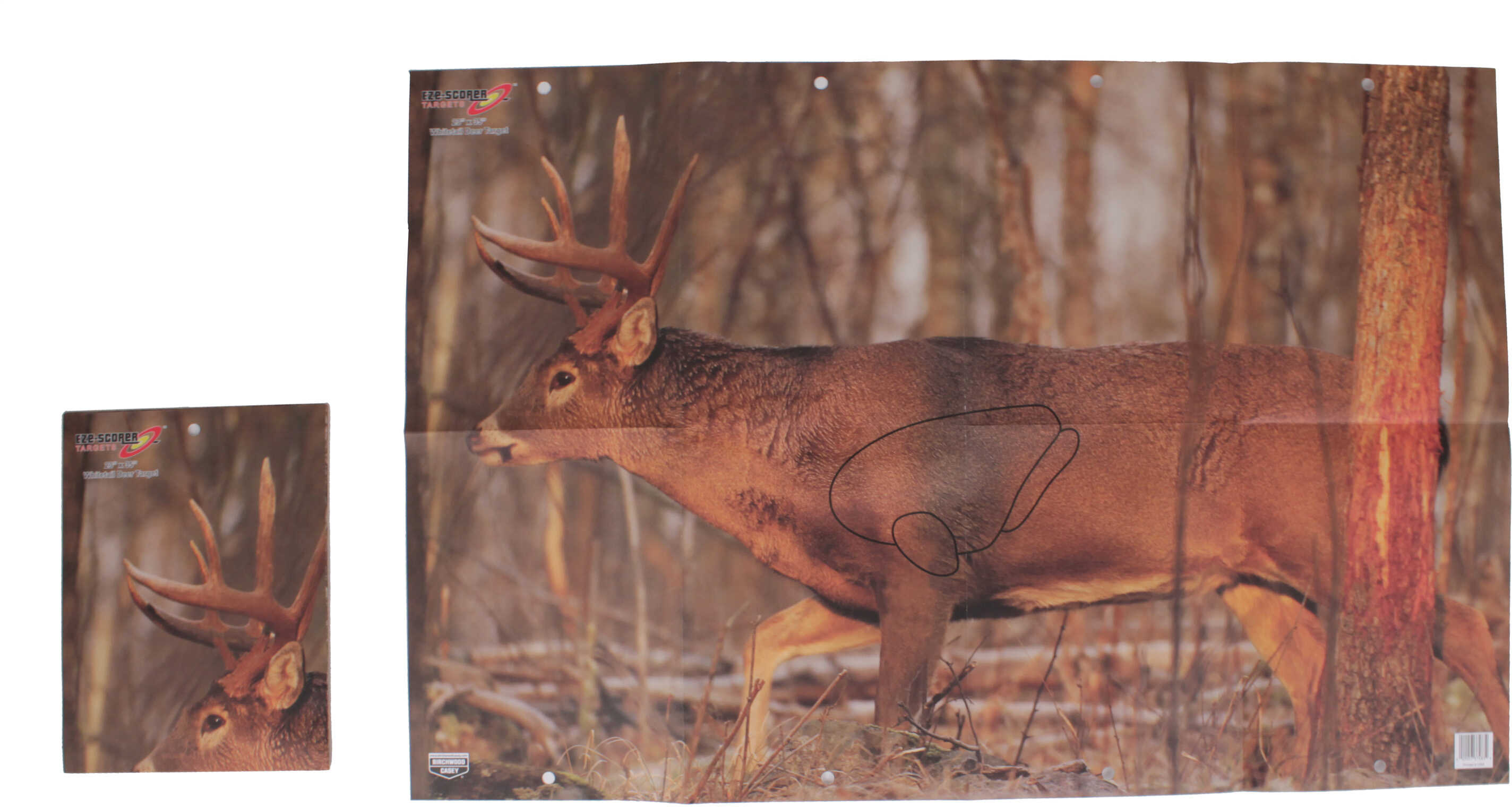 Birchwood Casey Eze-Scorer Deer 23" x 35"-2 Targtes (Folded) 37481