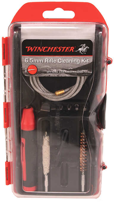 Winchester 243 / 6MM / 6.5 Rifle 12 Pc Compact Cleaning Kit