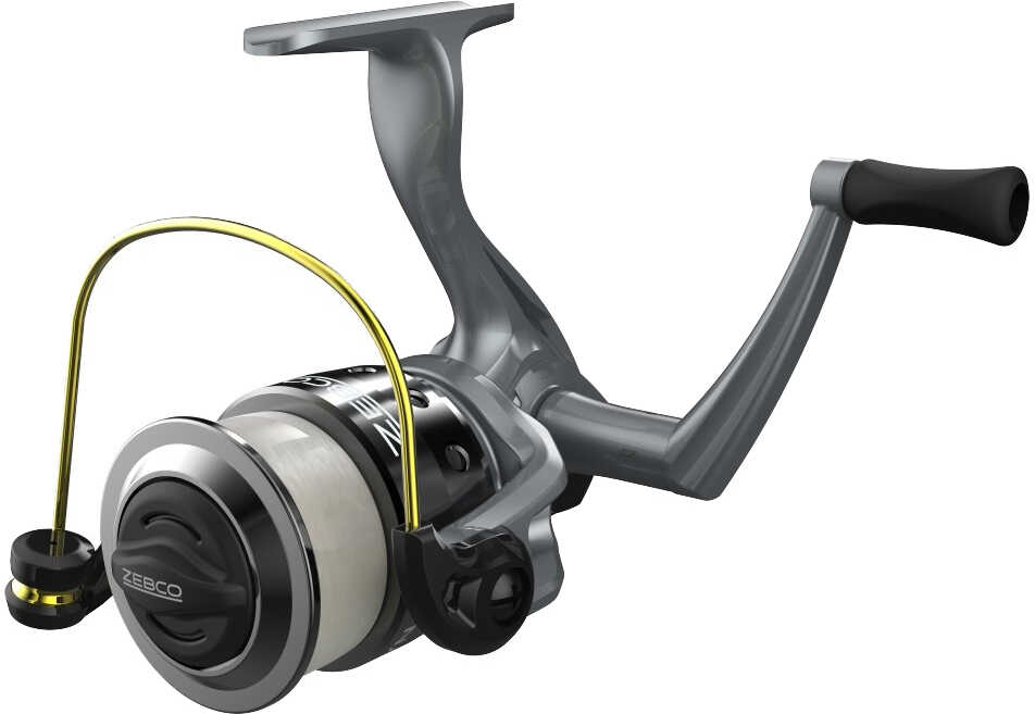 Zebco Spyn Spinning Reel 10 4.3:1 Gear Ratio 18" Retrieve Rate 3 Bearings Right Hand Boxed