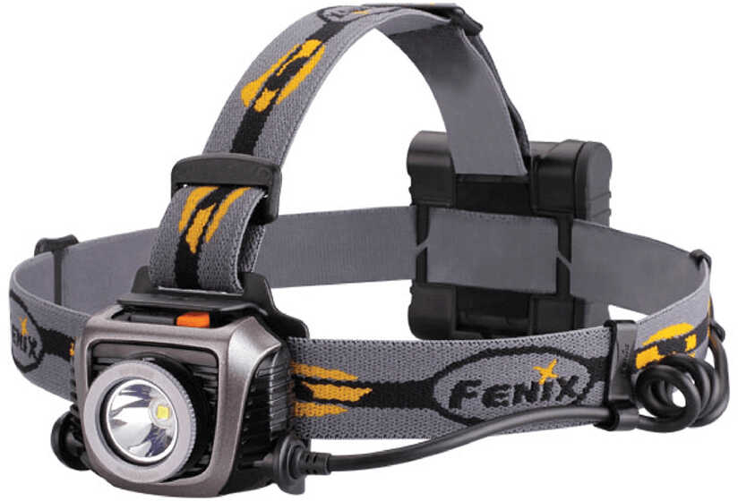 Fenix Lights HP Series 900 Lumen Headlamp Gray Md: HP15UEGR