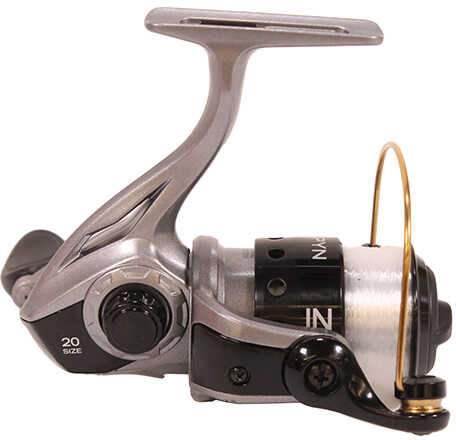 Zebco / Quantum Spyn Spinning Reel 20, 5.3:1 Gear Ratio, 26" Retrieve Rate, 3 Bearings, Right Hand