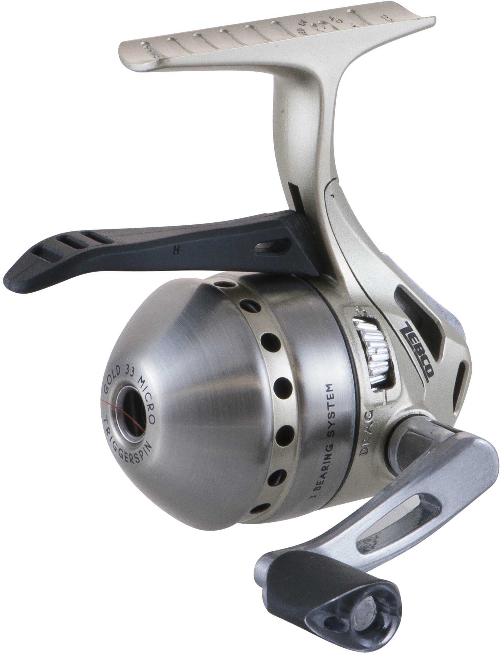 Zebco Quantum Micro Gold Triggerspin Reel Clam Pack Md Mtkgold