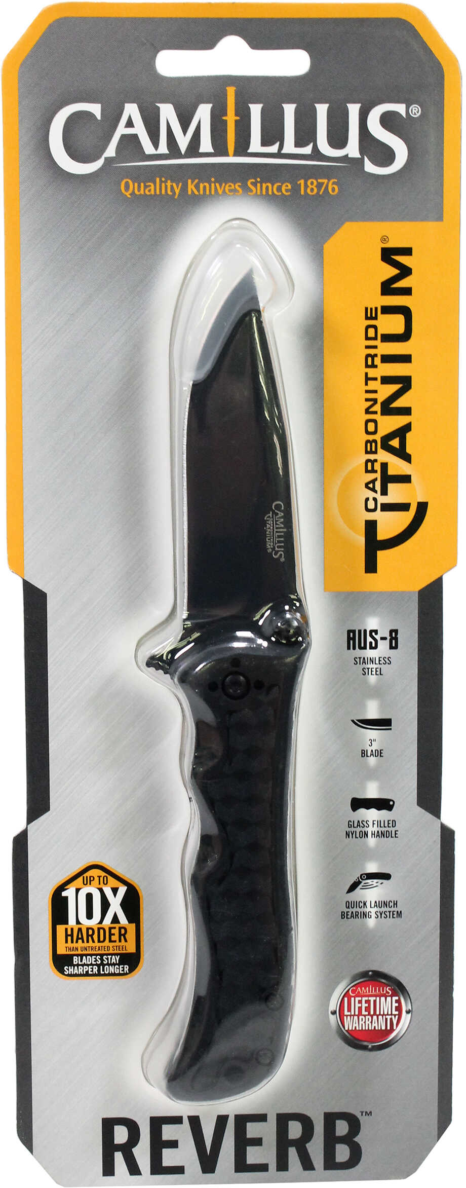 Camillus Cutlery Company REVERB 6.75-Inch Folding Knife Md: 19279