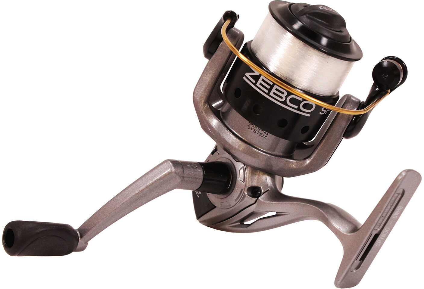 Zebco / Quantum Spyn Spinning Reel 30 5.3:1 Gear Ratio 28" Retrieve Rate Bearings Right Hand