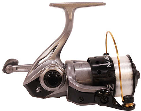 Zebco / Quantum Spyn Spinning Reel 30 5.3:1 Gear Ratio 28" Retrieve Rate Bearings Right Hand