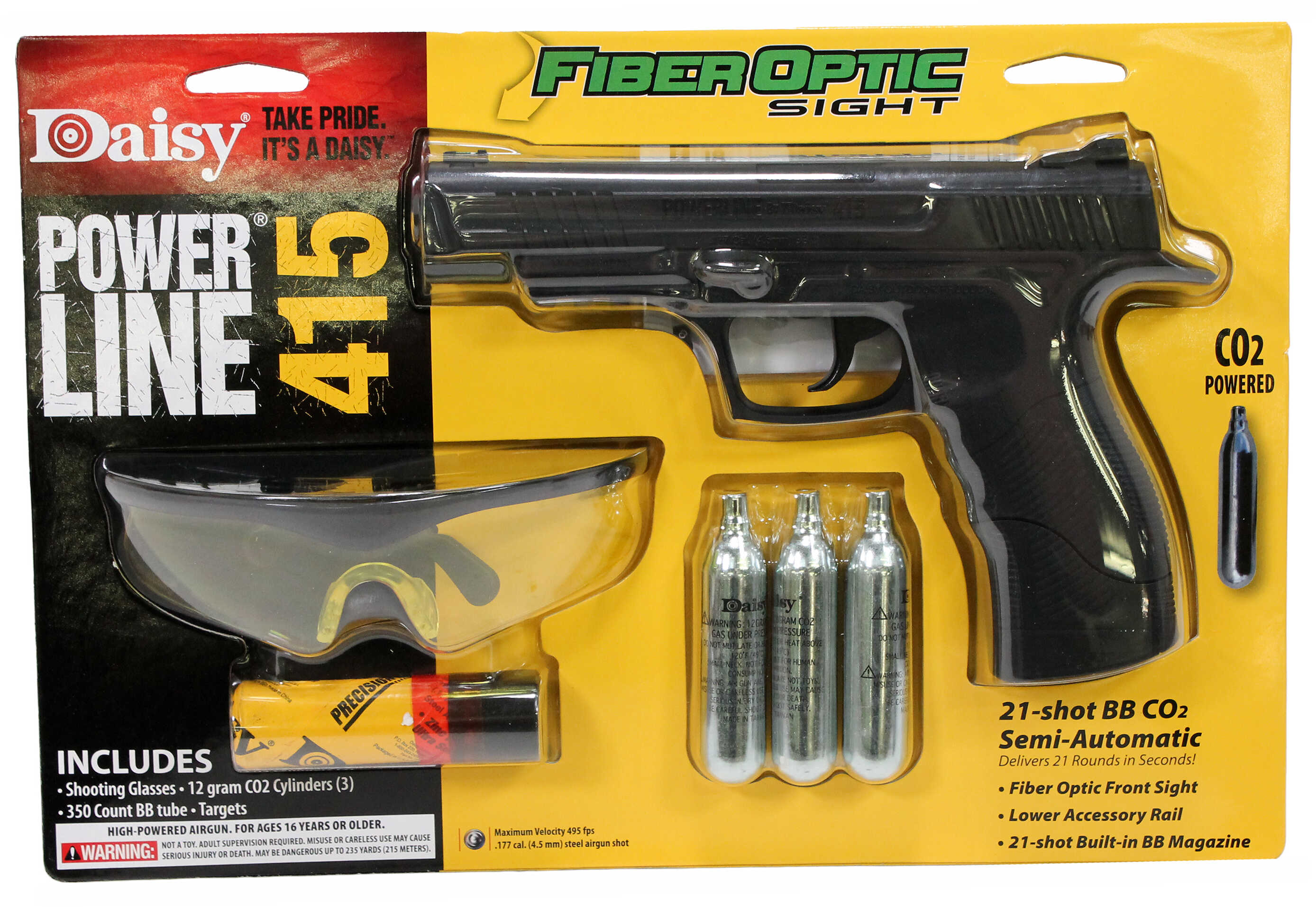 Daisy Outdoor Products Model 415 Powerline Co2 Pistol Kit