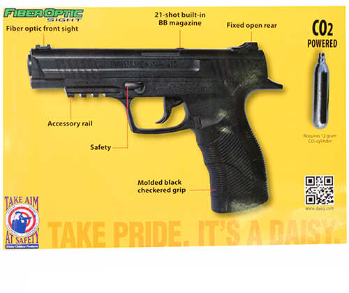 Daisy Outdoor Products Model 415 Powerline Co2 Pistol Kit