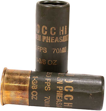 12 Ga Nickel-Plated Lead-4 1-3/8 oz 2-3/4" 25 Rds Fiocchi Ammo Shotgun-img-2