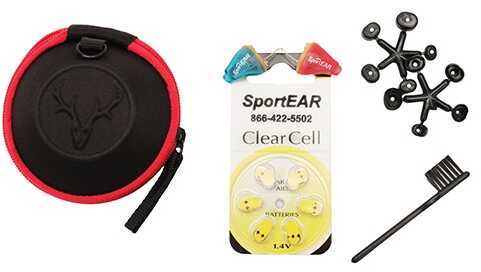Click to see larger image. SportEar Select-A-Fit 30, Pair, 1 Red/1 Blue S30PR