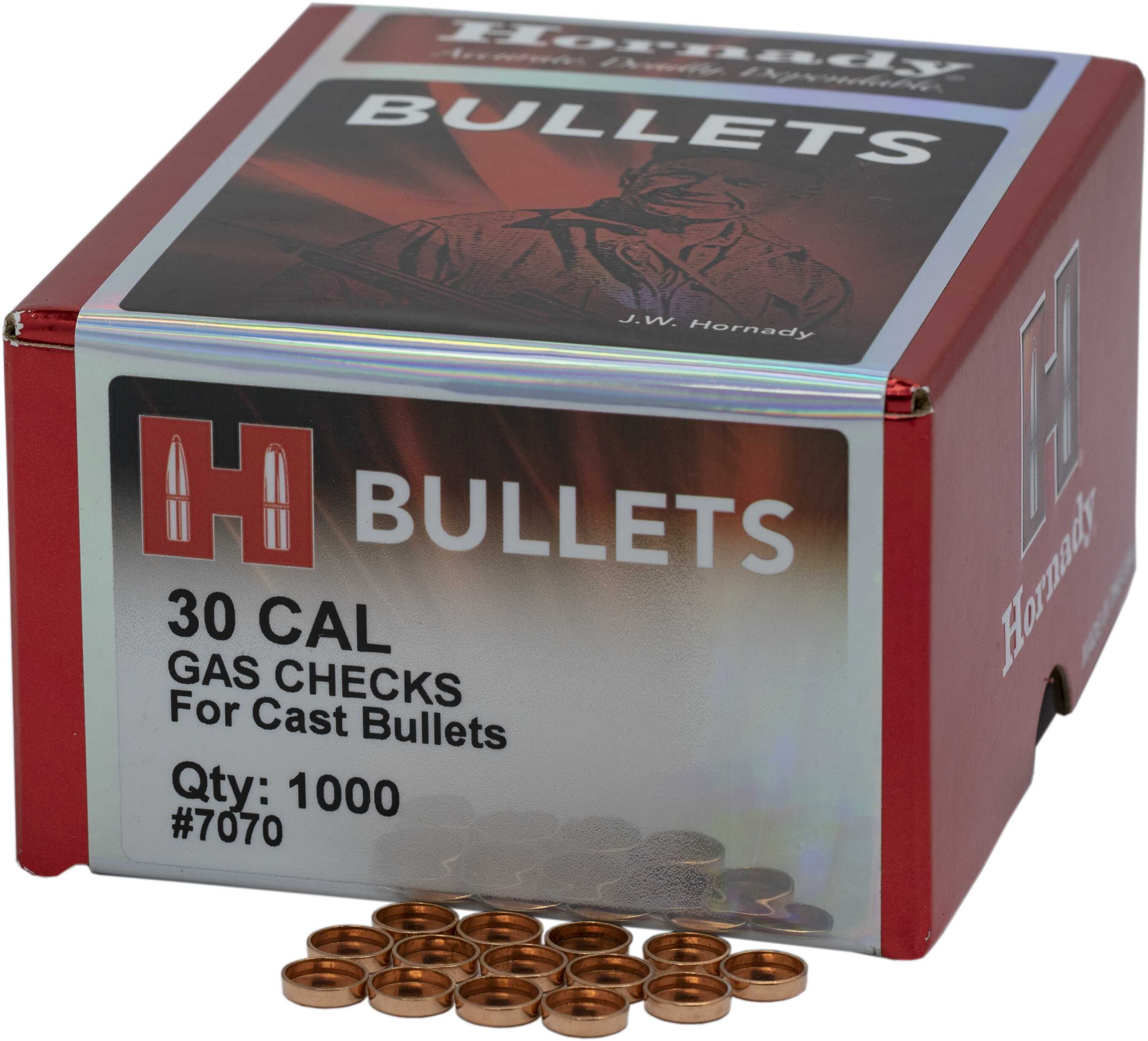 Hornady 22 Caliber Gas Checks, 1000 Per Box Md: 7010