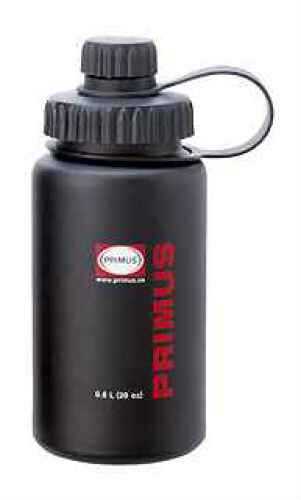 Primus Water Bottle, Wide Mouth Stainless Steel, Black .6L P-732801