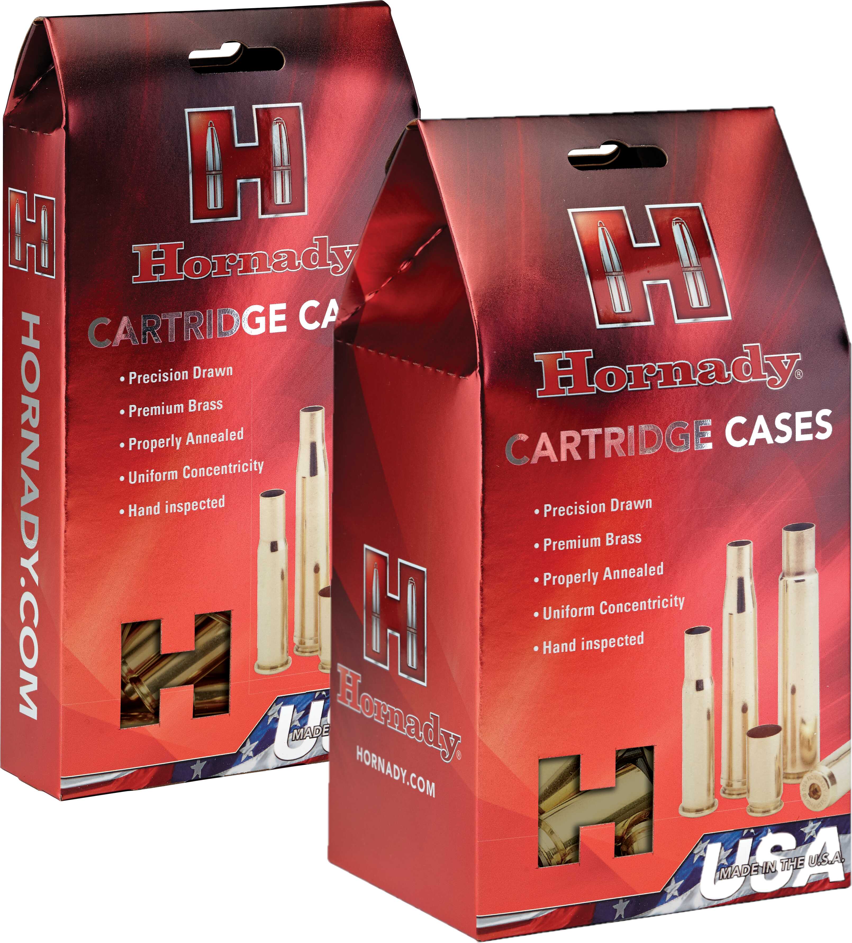 Hornady 9.3x62 Unprimed Rifle Brass 50 Count