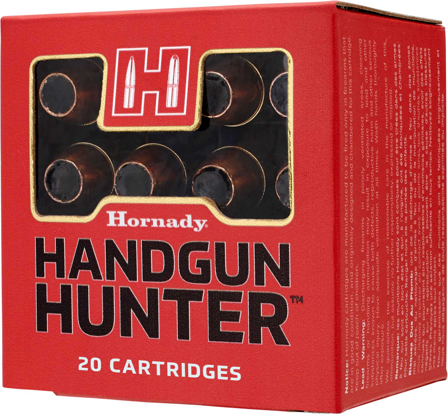 44 Rem Magnum 20 Rounds Ammunition Hornady 200 Grain Hollow Point