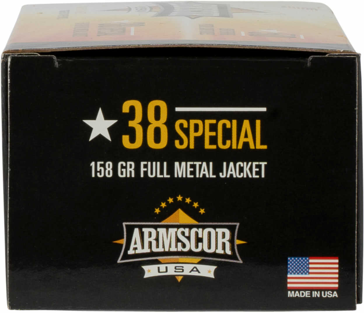 Armscor Precision Inc Ammunition .38 Special 158 Grains FMJ-RN 50-Pack Made USA