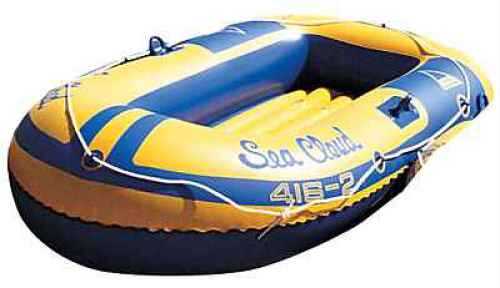 Stansport Sea Cloud 2-Person Boat, Blue/Yellow 416-2K