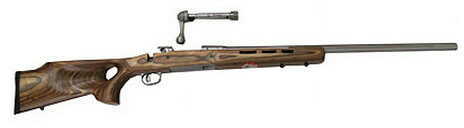 Savage Arms MARK II BTVL Stainless Steel 22 Long Rifle 21" Brown "Left Handed" AccuTrigger Bolt Action 25795