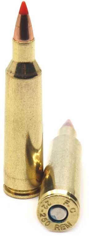 Federal 22-250 Remington 55 Grain V-Max - 20 Rounds for Varmint Control